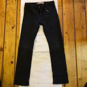 Dark grey jeans. Good condition